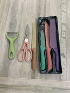 Colorful Kitchen Knife Set
